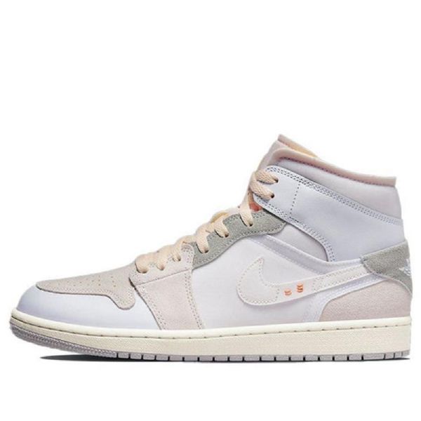 Nike Air Jordan 1 Mid Tops Se Retro Koripallokengät Miehille Khaki