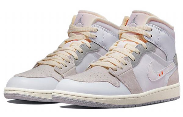 Nike Air Jordan 1 Mid Tops Se Retro Koripallokengät Miehille Khaki