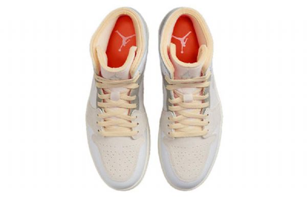 Nike Air Jordan 1 Mid Tops Se Retro Koripallokengät Miehille Khaki