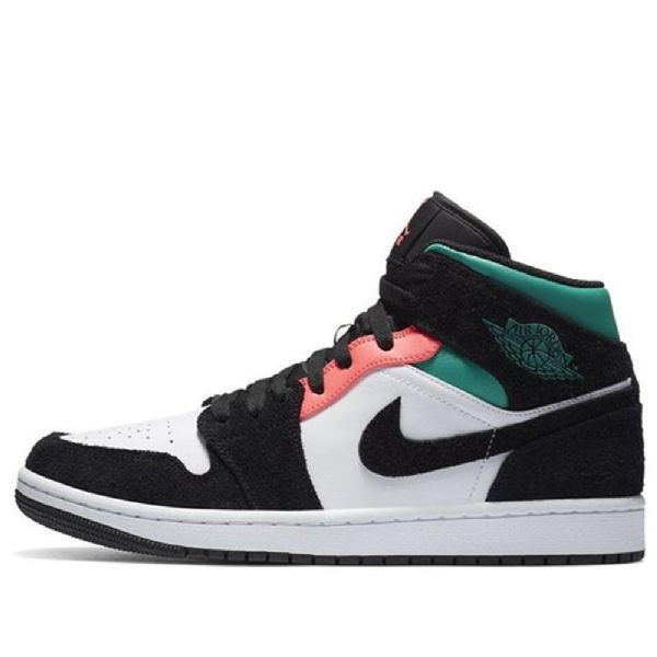 Nike Air Jordan 1 Mid Tops Se Retro Koripallokengät Miehille Musta