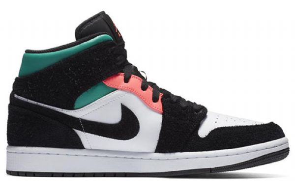 Nike Air Jordan 1 Mid Tops Se Retro Koripallokengät Miehille Musta