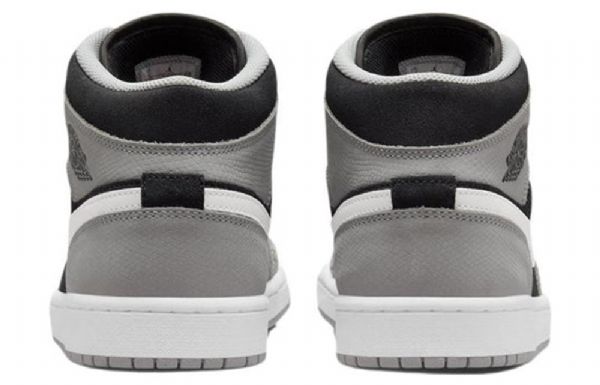 Nike Air Jordan 1 Mid Tops Se Retro Koripallokengät Miehille Musta Harmaa