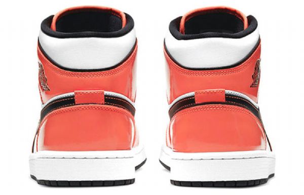 Nike Air Jordan 1 Mid Tops Se Retro Koripallokengät Miehille Oranssi