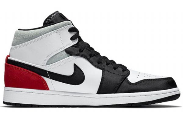 Nike Air Jordan 1 Mid Tops Se Retro Koripallokengät Miehille Punainen Musta