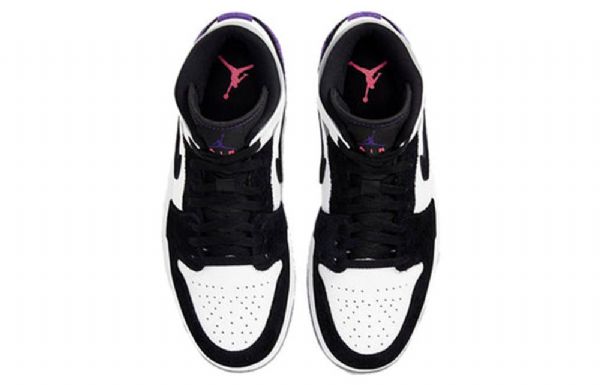 Nike Air Jordan 1 Mid Tops Se Retro Koripallokengät Miehille Purppura