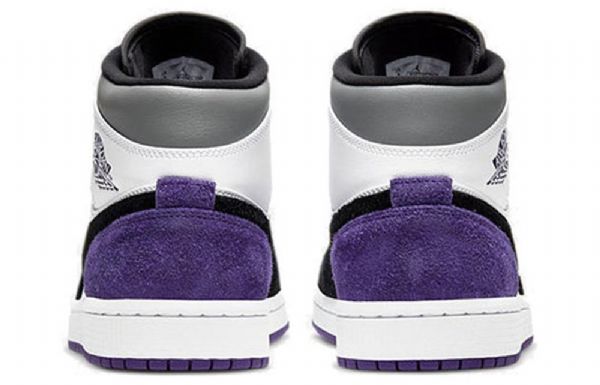 Nike Air Jordan 1 Mid Tops Se Retro Koripallokengät Miehille Purppura