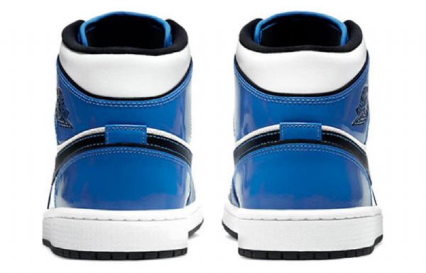 Nike Air Jordan 1 Mid Tops Se Retro Koripallokengät Miehille Sininen