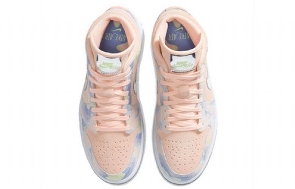 Nike Air Jordan 1 Mid Tops Se Retro Koripallokengät Naisille Coral