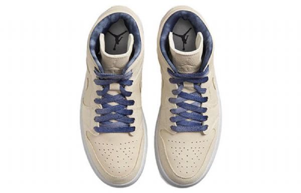Nike Air Jordan 1 Mid Tops Se Retro Koripallokengät Naisille Khaki