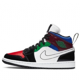 Nike Air Jordan 1 Mid Tops Se Retro Koripallokengät Naisille Monivärinen