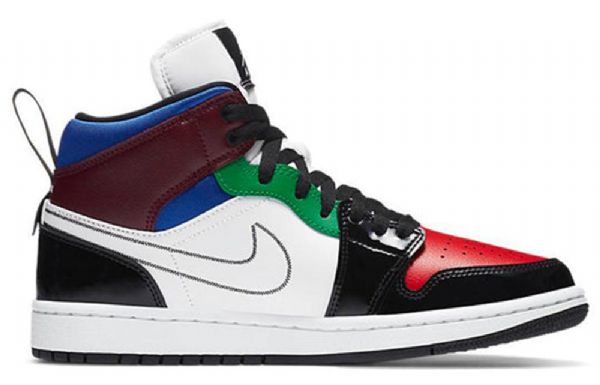 Nike Air Jordan 1 Mid Tops Se Retro Koripallokengät Naisille Monivärinen