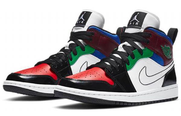 Nike Air Jordan 1 Mid Tops Se Retro Koripallokengät Naisille Monivärinen
