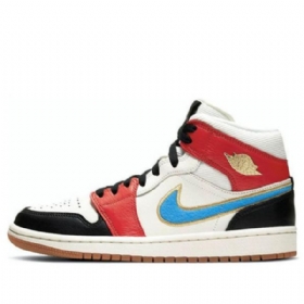 Nike Air Jordan 1 Mid Tops Se Retro Koripallokengät Naisille Monivärinen