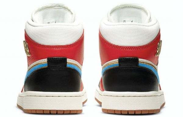 Nike Air Jordan 1 Mid Tops Se Retro Koripallokengät Naisille Monivärinen