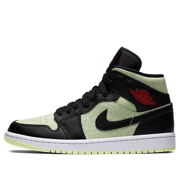 Nike Air Jordan 1 Mid Tops Se Retro Koripallokengät Naisille Musta