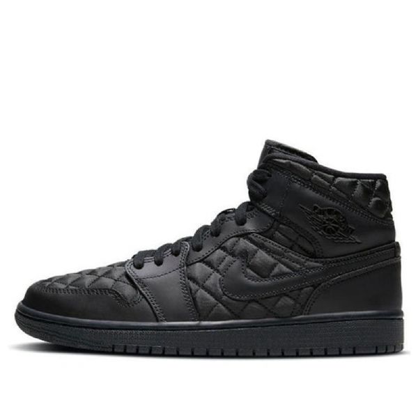 Nike Air Jordan 1 Mid Tops Se Retro Koripallokengät Naisille Musta