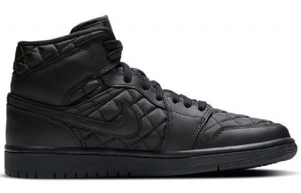 Nike Air Jordan 1 Mid Tops Se Retro Koripallokengät Naisille Musta
