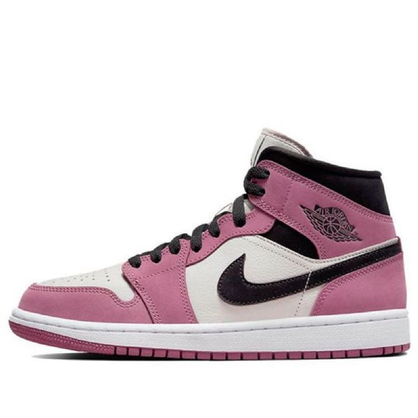 Nike Air Jordan 1 Mid Tops Se Retro Koripallokengät Naisille Pinkki