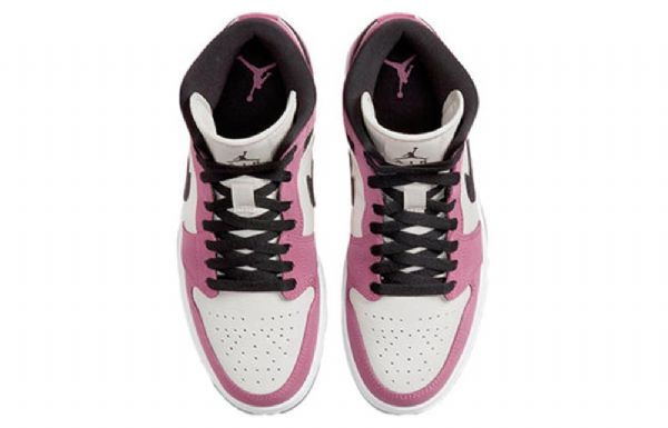 Nike Air Jordan 1 Mid Tops Se Retro Koripallokengät Naisille Pinkki