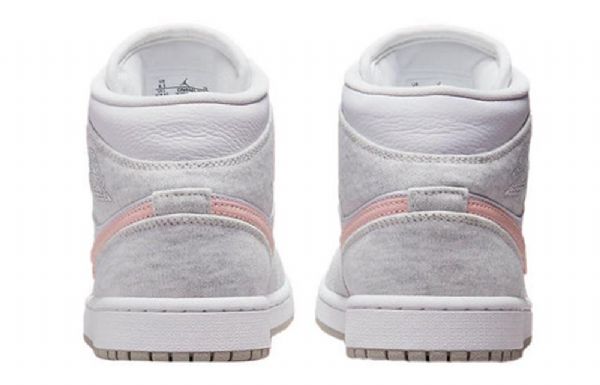 Nike Air Jordan 1 Mid Tops Se Retro Koripallokengät Naisille Vaaleanharmaa