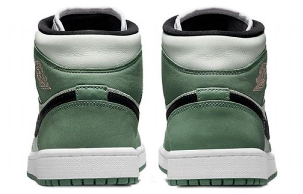 Nike Air Jordan 1 Mid Tops Se Retro Koripallokengät Naisille Vihreä