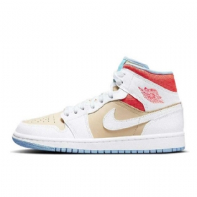Nike Air Jordan 1 Mid Tops Se Seesamikengät Miehille Monivärinen