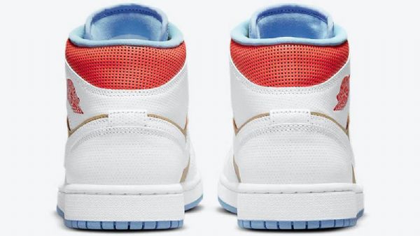 Nike Air Jordan 1 Mid Tops Se Seesamikengät Miehille Monivärinen