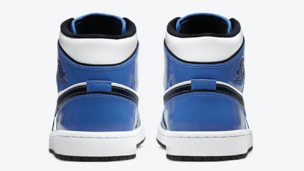 Nike Air Jordan 1 Mid Tops Se Signal Kengät Naisille Siniset