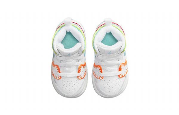 Nike Air Jordan 1 Mid Tops Se Td Kengät Lapsille Monivärinen