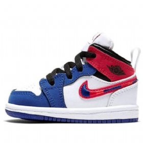 Nike Air Jordan 1 Mid Tops Se Td Kengät Lapsille Monivärinen
