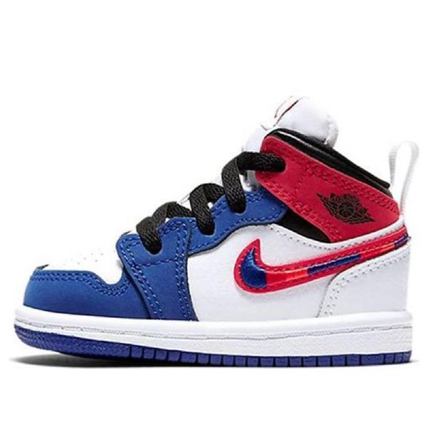 Nike Air Jordan 1 Mid Tops Se Td Kengät Lapsille Monivärinen