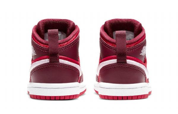 Nike Air Jordan 1 Mid Tops Se Td Kengät Lapsille Punainen