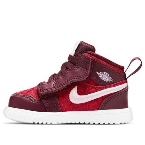 Nike Air Jordan 1 Mid Tops Se Td Kengät Lapsille Punainen