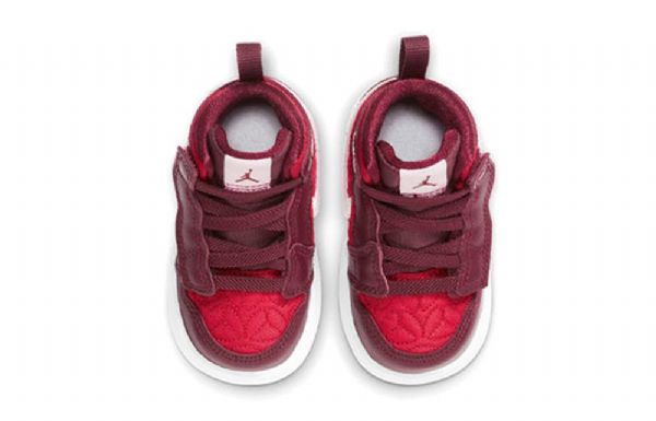 Nike Air Jordan 1 Mid Tops Se Td Kengät Lapsille Punainen