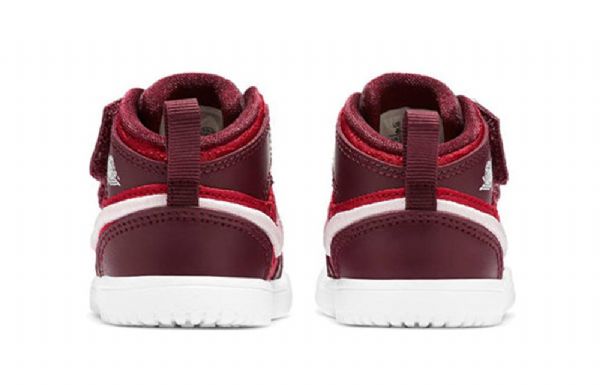 Nike Air Jordan 1 Mid Tops Se Td Kengät Lapsille Punainen