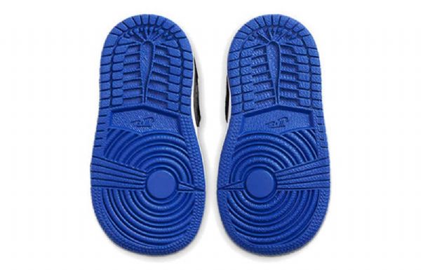 Nike Air Jordan 1 Mid Tops Se Td Kengät Lapsille Royal Sininen Musta