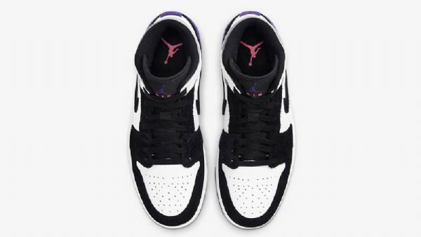 Nike Air Jordan 1 Mid Tops Se Varsity-kengät Naisille Violetti
