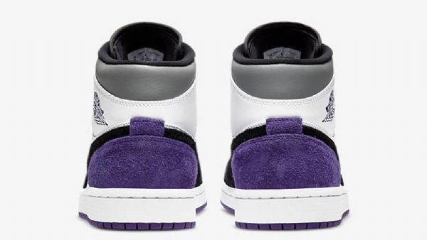 Nike Air Jordan 1 Mid Tops Se Varsity-kengät Naisille Violetti