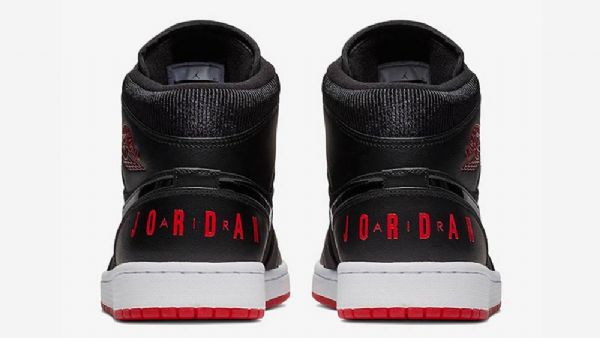 Nike Air Jordan 1 Mid Tops Talviset Leveät Kengät Miehille Musta