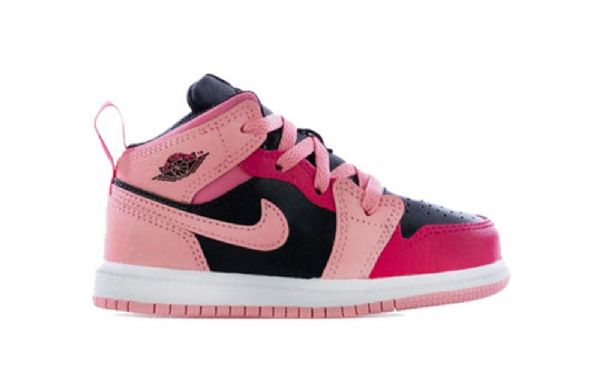 Nike Air Jordan 1 Mid Tops Td Kengät Lapsille Coral
