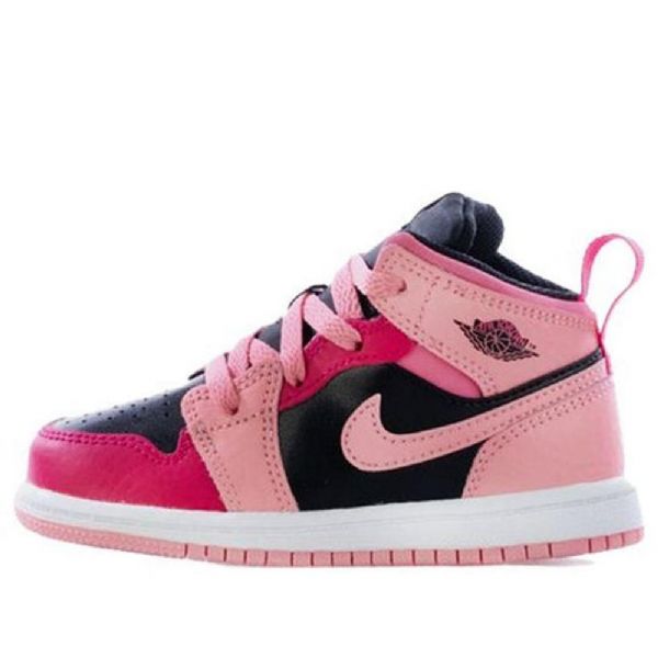 Nike Air Jordan 1 Mid Tops Td Kengät Lapsille Coral