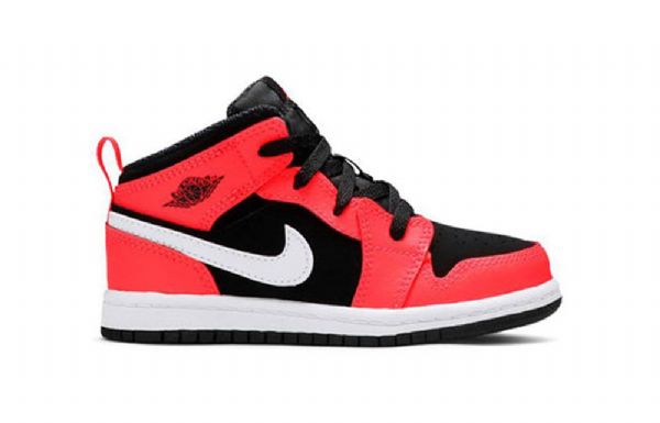 Nike Air Jordan 1 Mid Tops Td Kengät Lapsille Harmaa