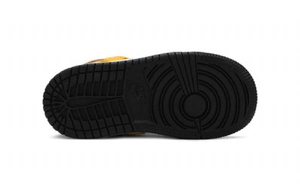Nike Air Jordan 1 Mid Tops Td Kengät Lapsille Kultaa