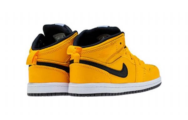 Nike Air Jordan 1 Mid Tops Td Kengät Lapsille Kultaa