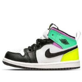 Nike Air Jordan 1 Mid Tops Td Kengät Lapsille Moniväriset