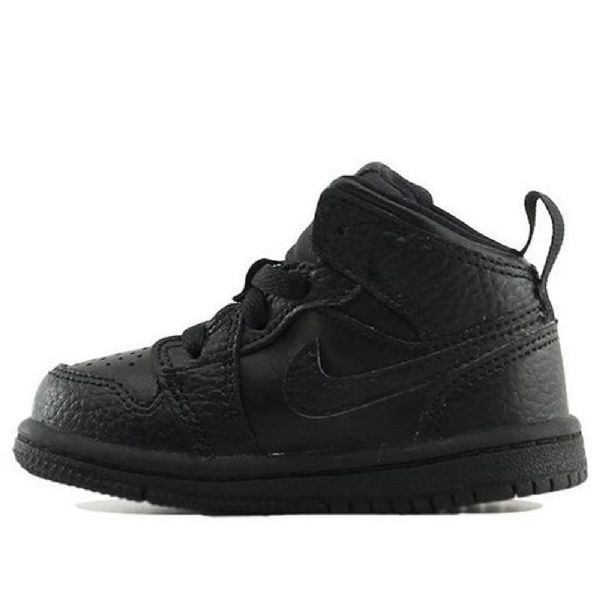 Nike Air Jordan 1 Mid Tops Td Kengät Lapsille Musta