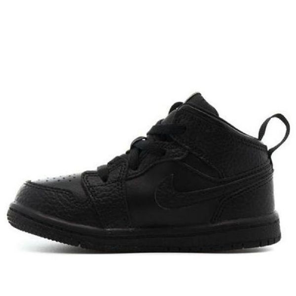 Nike Air Jordan 1 Mid Tops Td Kengät Lapsille Musta