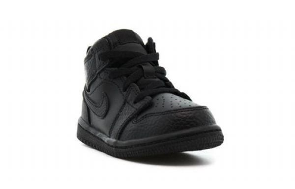 Nike Air Jordan 1 Mid Tops Td Kengät Lapsille Musta