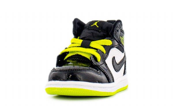 Nike Air Jordan 1 Mid Tops Td Kengät Lapsille Musta