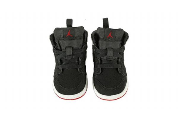 Nike Air Jordan 1 Mid Tops Td Kengät Lapsille Musta Hopea